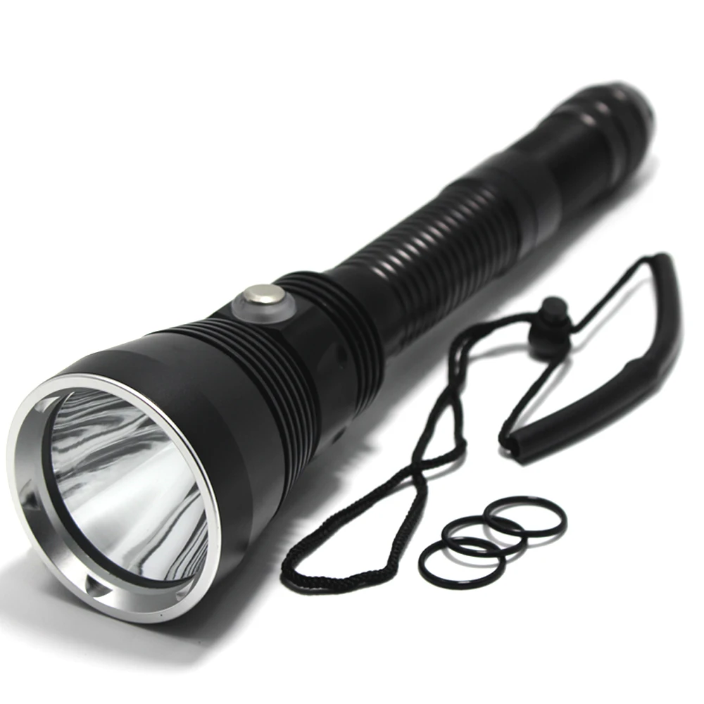 6000LM Powerful LED Diving Flashlight 4 Modes Super Bright XHP70 Professional Underwater Torch Outdoor IPX8 Waterproof Lamp