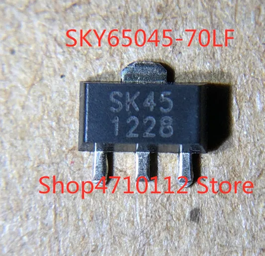 

Бесплатная доставка 10 шт./лот SKY65045-70LF SK45 SOT-89 390-1500 МГц Новый оригинал