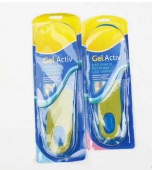 Sport-weiche Silikon-Gel-Luftpolster-Einlegesohle, Wandern, Laufen, Schuheinlagen, Pads absorbieren Schockfußbett für Männer und Frauen