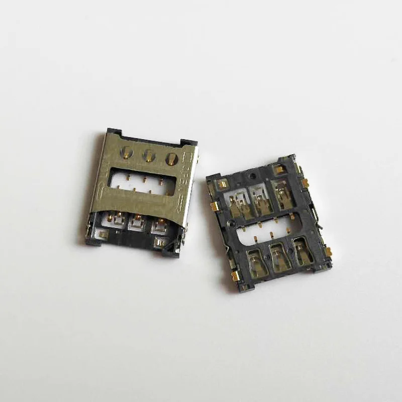 10/20/50pcs Per Nokia 2.1 Micro Nano SIM di Vibrazione 6PIN Presa Carta di Bambino Intelligente Della Vigilanza Connettore supporto Del Vassoio Della fessura