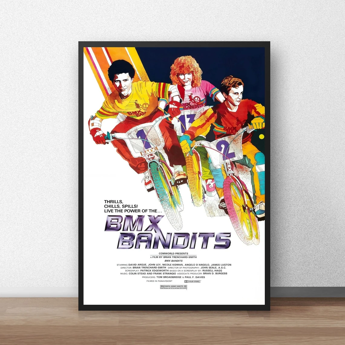 Bmx Bandits Classic Movie Poster Canvas Print Home Decoration Wall Painting ( No Frame )