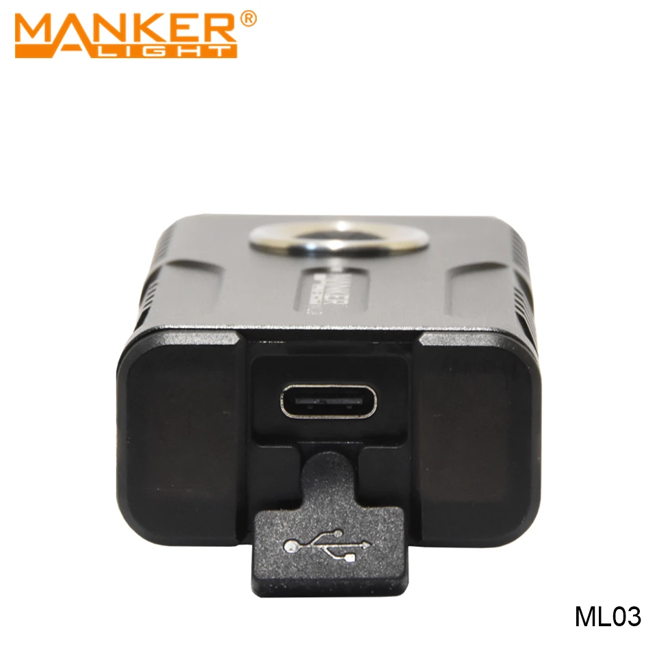 Imagem -03 - Manker-tipo c Lanternas Recarregáveis Dual Led Torch Lights Built-in Bateria Lanterna Alimentada Usb de Carregamento Descarga Ml03