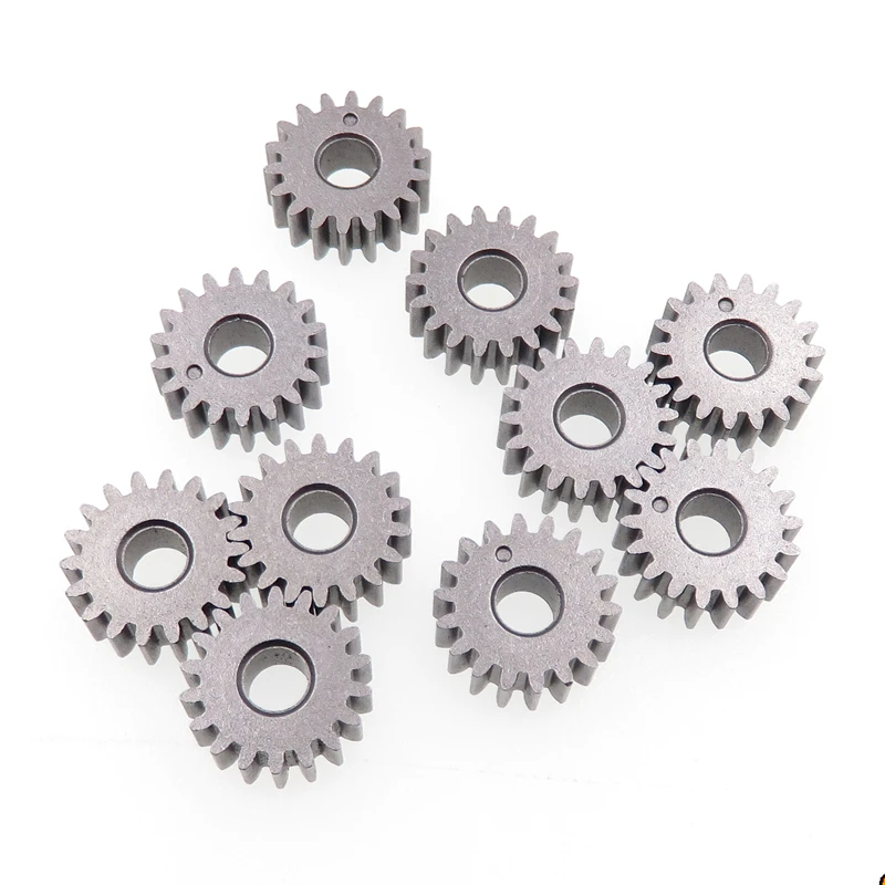 10pcs Motor Gear Metal Gears Mini Pinion 18T Teeth Modulus 0.6 metal gear for RC Model Connector