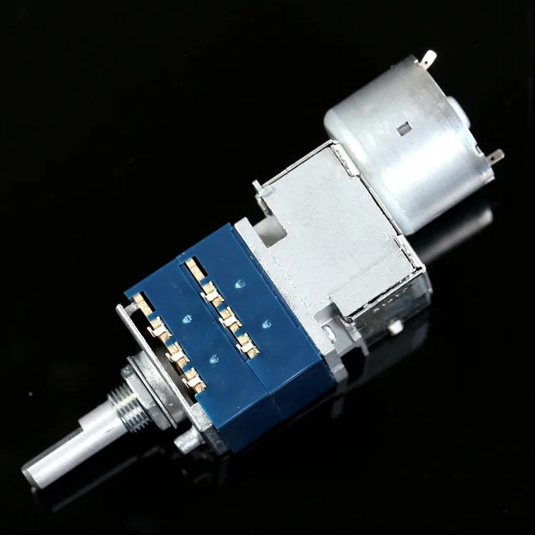 2021 New ALPS RK27 Motor Driven Dual 5K/ 10K/ 50K/100K Remote Control Potentiometer