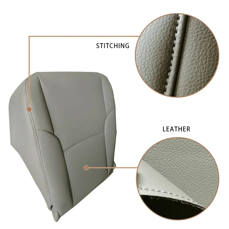 For Toyota 4Runner Seat Cover 2003 2004 2005 2006 2007 2008 2009 Driver Bottom Synthetic Leather Seat Cover