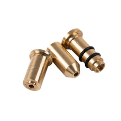 3pcs Reusable Refill Butane Gas Copper Adapter Inflatable Head For Dunhill Dress/Rollagas & Dupont L2 Lighter Gas Filling Nozzle