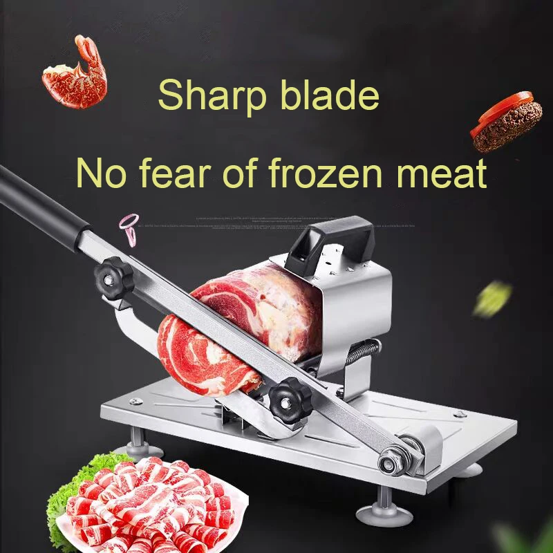 

Household Lamb Slicer Meat Slicer Commercial Fat Meat Brush Meat Roll Machine freezing Lamb Roll