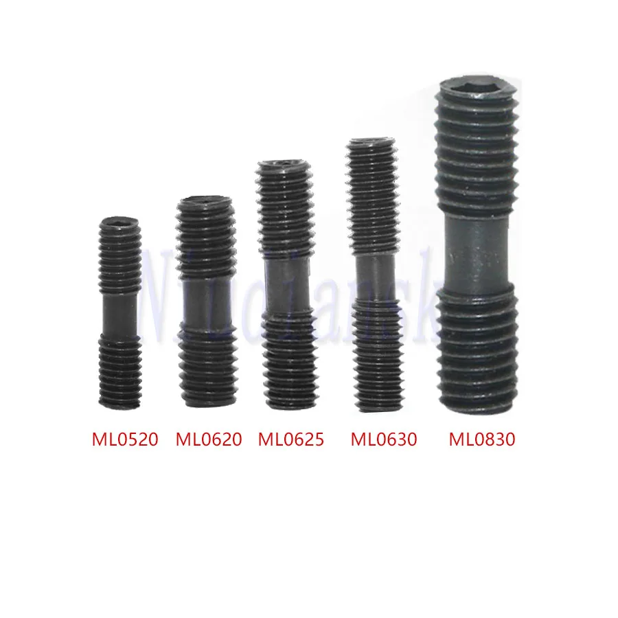 10 pz ML0520 ML0620 ML0625 ML0630 ML0830 ML0835 vite a doppia testa morsetto accessori per utensili da tornio CNC, per portautensili di tornitura