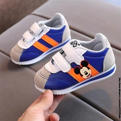 Baskets respirantes et coordonnantes pour enfants, chaussures de sport, chaussures de canard, Minnie, tennis pour filles