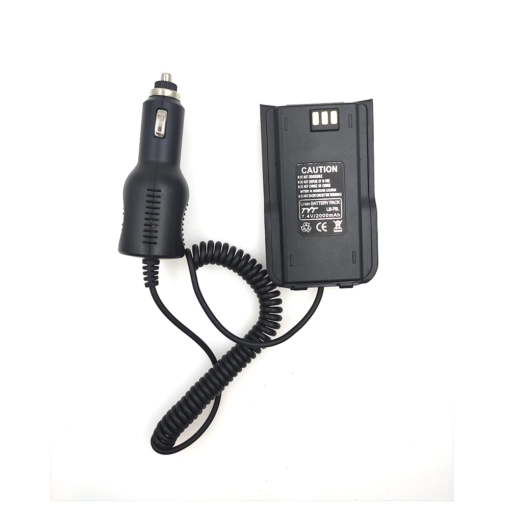 

100% Original High quality MD-UV380 Car charger Battery eliminator for TYT MD-380 Dual Band DMR Radio