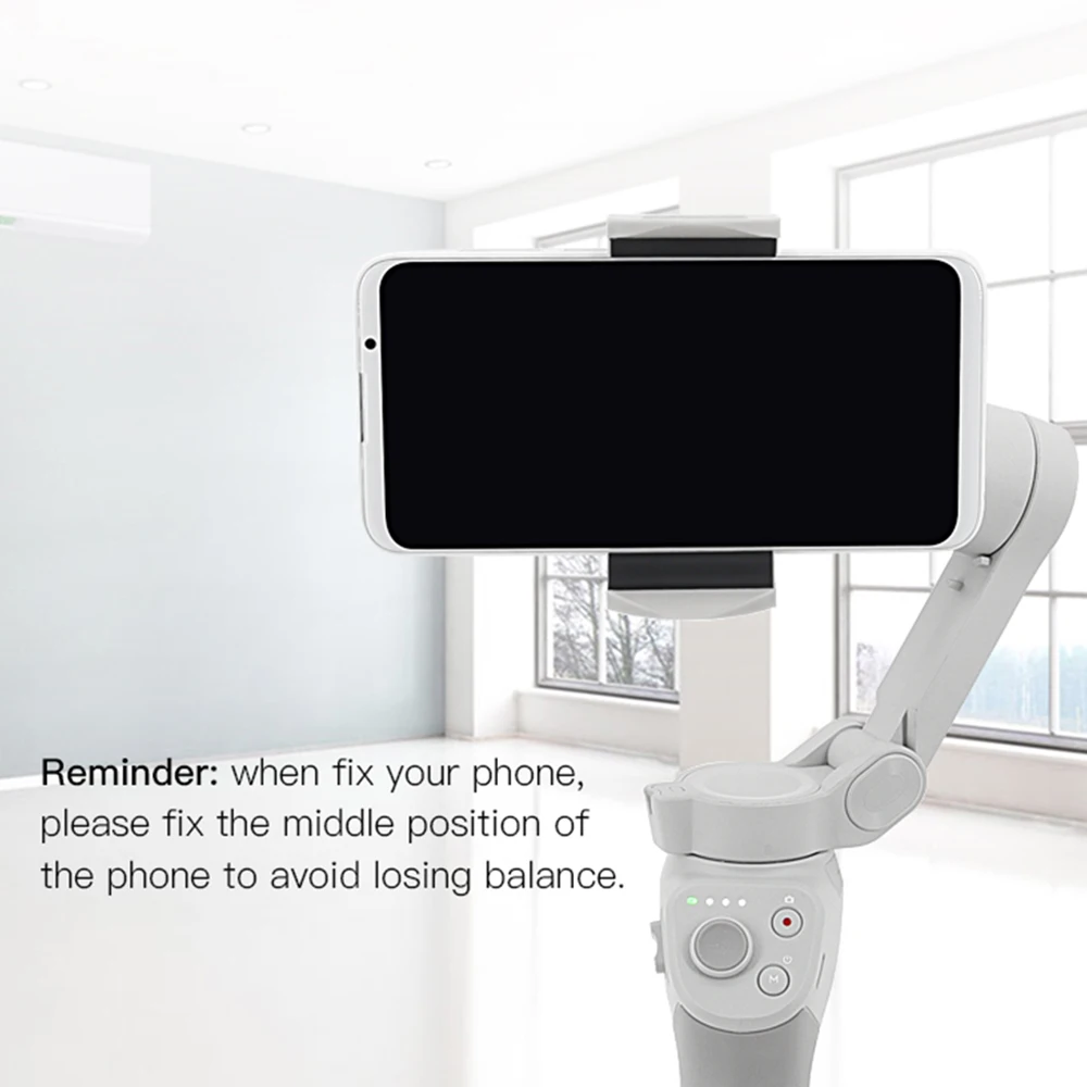 الهواتف المحمولة تمديد المشبك قوس ل DJI OM 4 يده Gimbal الهاتف الإفراج السريع قوس مشبك الهاتف إكسسوارات السفر