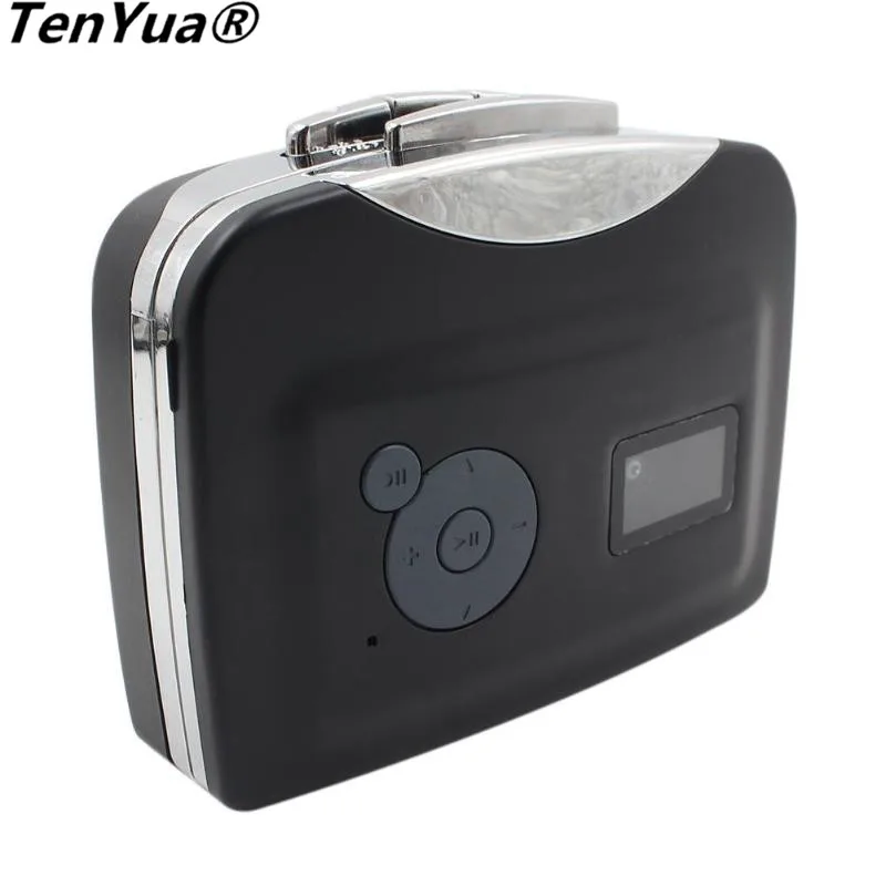 เครื่องเล่นเทปคาสเซ็ทบันทึกแบบพกพาเทปเสียง MP3 Converter รูปแบบ USB Flash Drive