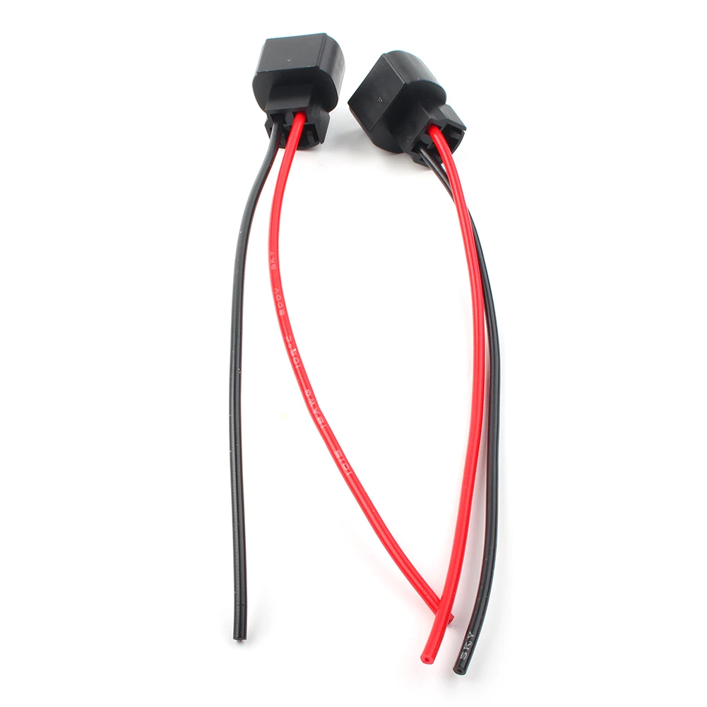 2Pcs Car Wire Pigtail Female PSX24W 2504 Two Harness Fog Light Bulb Connector Plug Socket