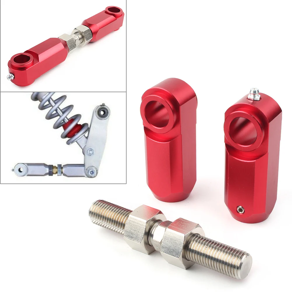 Red Aluminum Rear End Lowering Link Kit For Yamaha Raptor 700 700R YFM700 2006-20121 / YFM660R 2001-2005 / YFM350 2004-2013