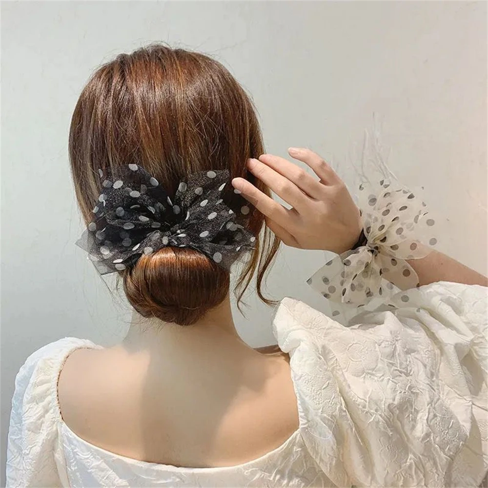 Elegant Fashion Bow Twist Headband Lazy Hairstyle Making Tools Hair Stick Women Hairpin Bun Hair Accessories