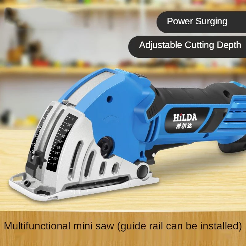 Mini Electric Circular Saw Diy Multifunctional Electric Saw Power Tool Rotary Tool Circular Saw Blade for Wood