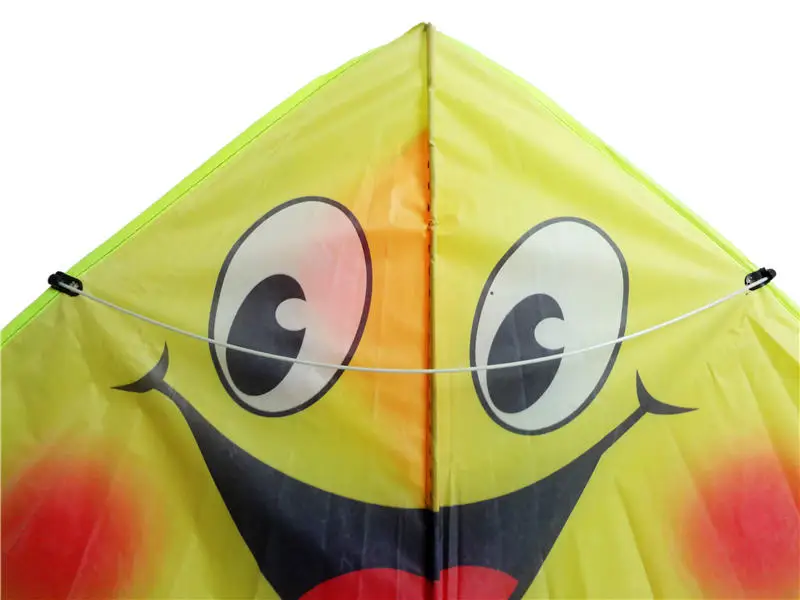 New Design High Quality Smiling Face Stunt Kite  Cartoon Kites For Kids best toys weifang kites