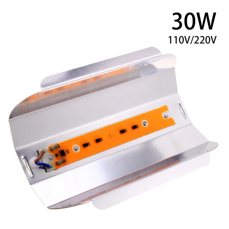 1pcs LED Grow Light  Full Spectrum Phyto Flood Lights Lodine Lamp Plants LED Grow Lamp Waterproof 110V/220V 30W