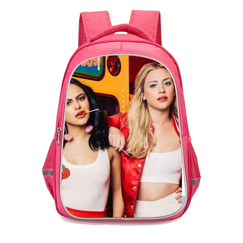 Girls Backpack Archie Betty Veronica Riverdale Satchel Adorable Bookbag Fashion Cute Travel School Bag for Student Girls