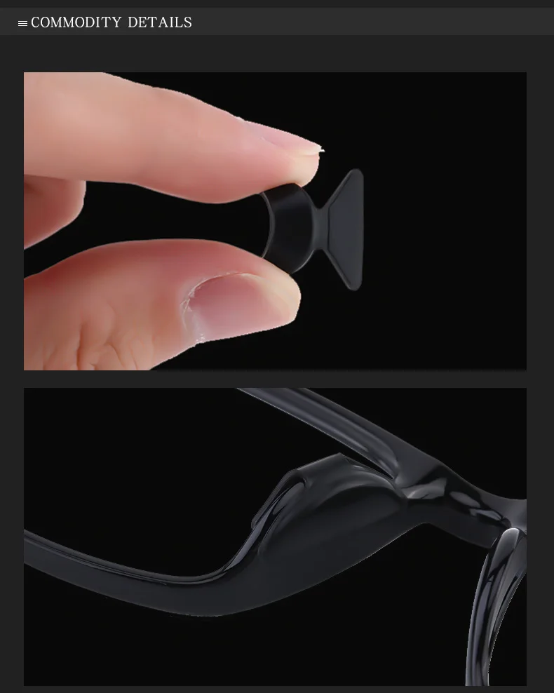 10 Paar Brillen Nasen polster Platte Rahmen Sonnenbrille Nasen polster Brillen teil von dhoptical – Detail 3