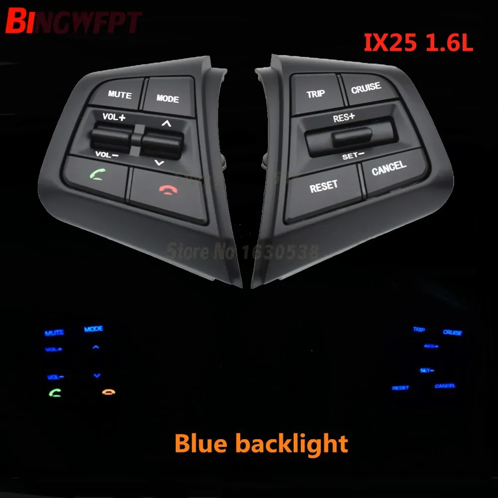 Steering Wheel Cruise Control Buttons Control Volume Switch For H yundai ix25 Creta 1.6L 2015-2019