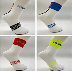 Unisex Top Quality Professional Cycling Socks Run Outdoor Stocking Mountain Bike Socks