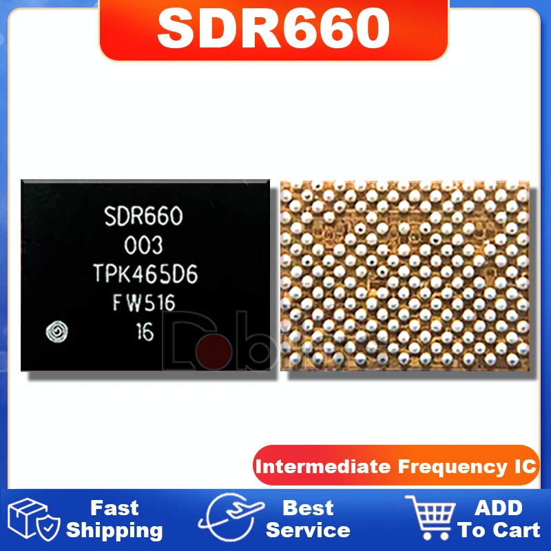 

10Pcs/Lot SDR660 003 Intermediate Frequency IC BGA IF IC Chip Replacement Parts Chipset