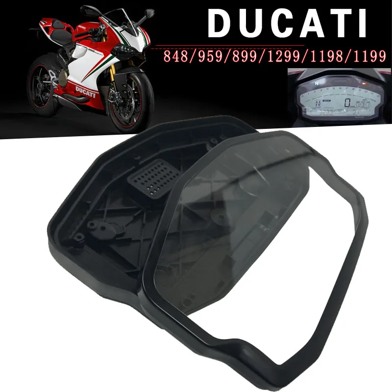 

For Ducati 848 959 899 1299 1198 1199 Panigale ABS Instrument Meter Cover Speedometer Case Odometer Gauge Tachometer Housing