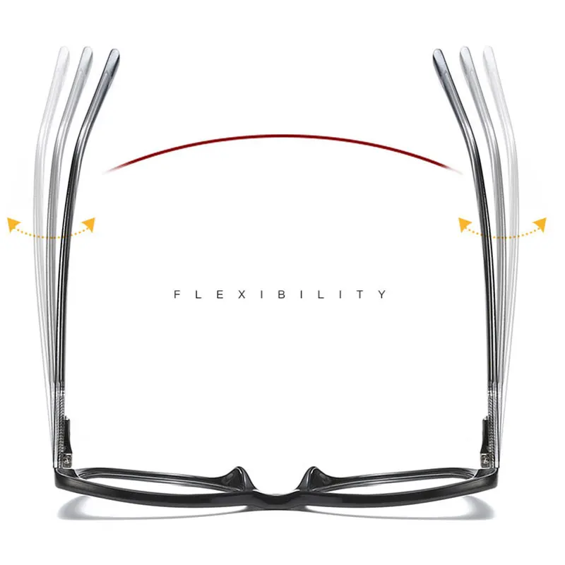 Fashion Women Glasses Frame for Female Eyewear Full Rim Optical Prescription Spectacles Plastic Rx-able Eyeglasses