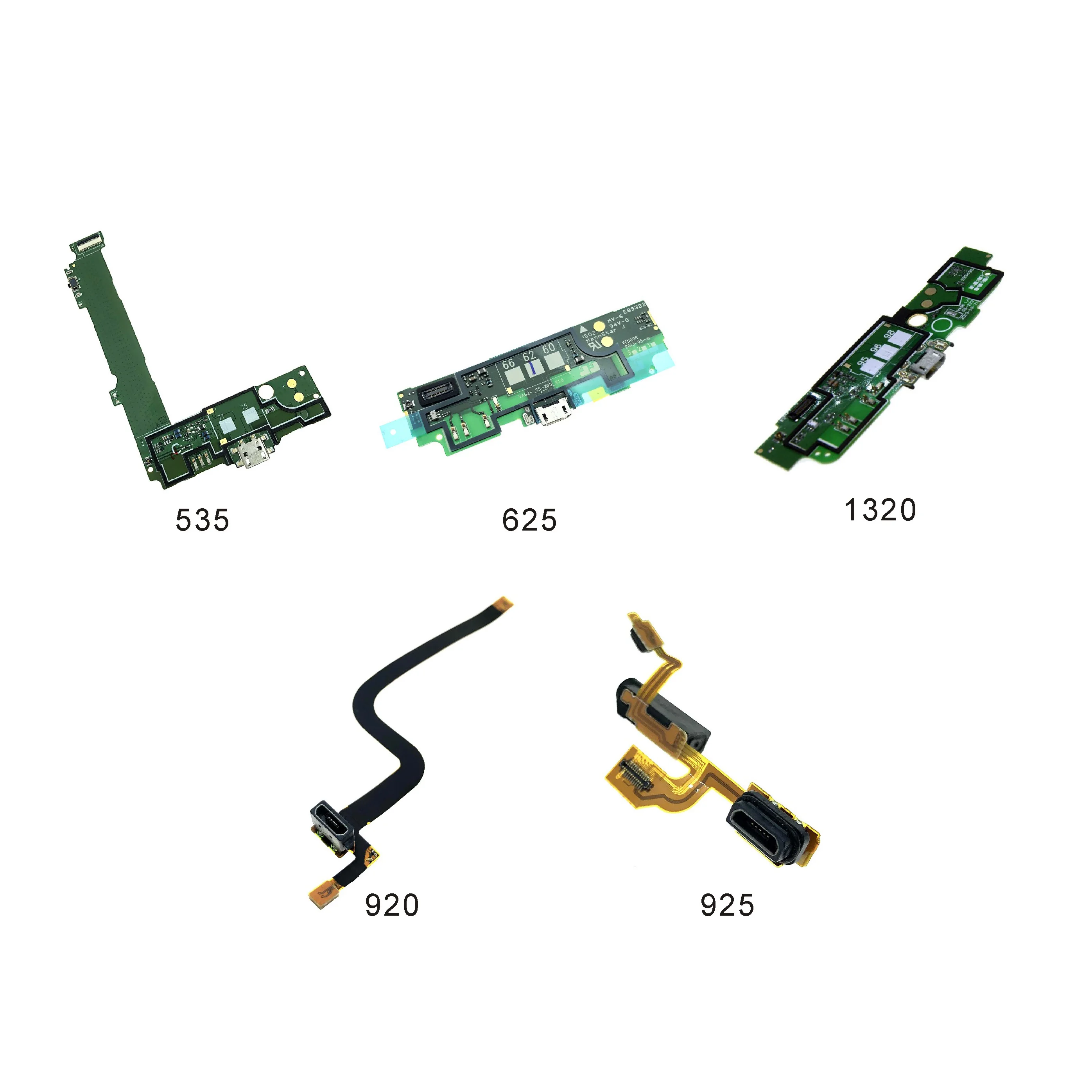 

For Nokia Lumia 535 625 920 925 1320 Charging Charger Dock Port Micro USB Connector Mic Flex Cable