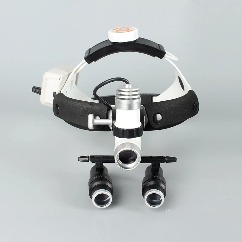 High Quality 4.0/5.0/6X Medical Loupes+LED Headlight Dental Surgical Headlamp Head Light