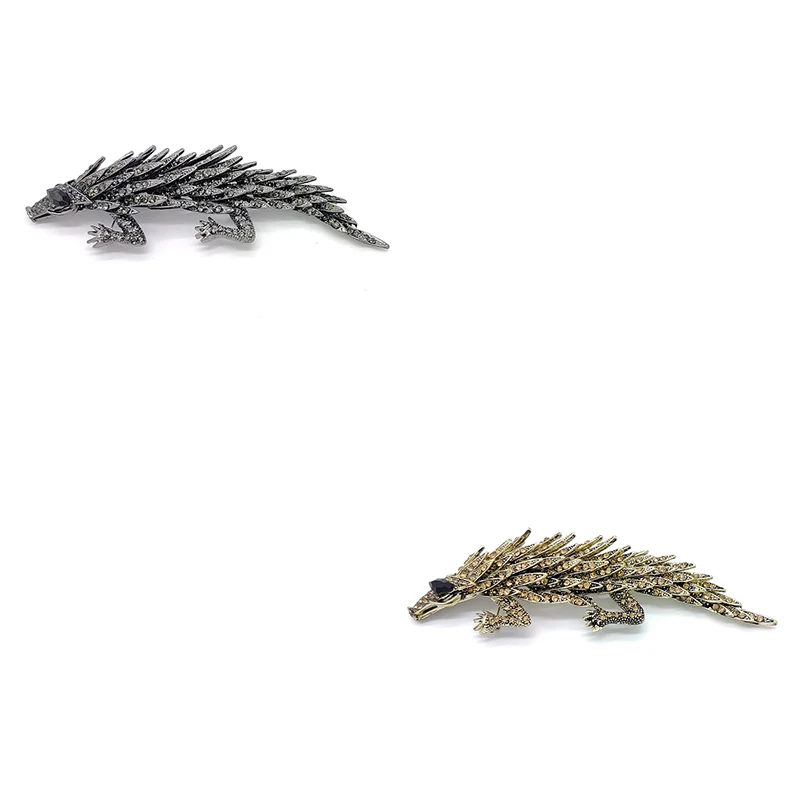 PD BROOCH New Exaggerated Event Pangolin Animal Shape Brooch Clothing Accessories Jewelry