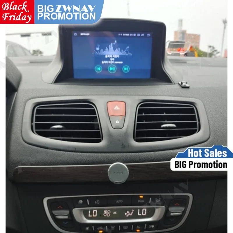 Px6 android carro dvd player para renault megane 3 fluence 2009 2010 2011 2012 2013 2014 2015 áudio rádio estéreo gp navi unidade principal
