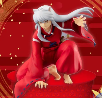 

9cm Inuyasha action figure toys collection Christmas gift doll with box