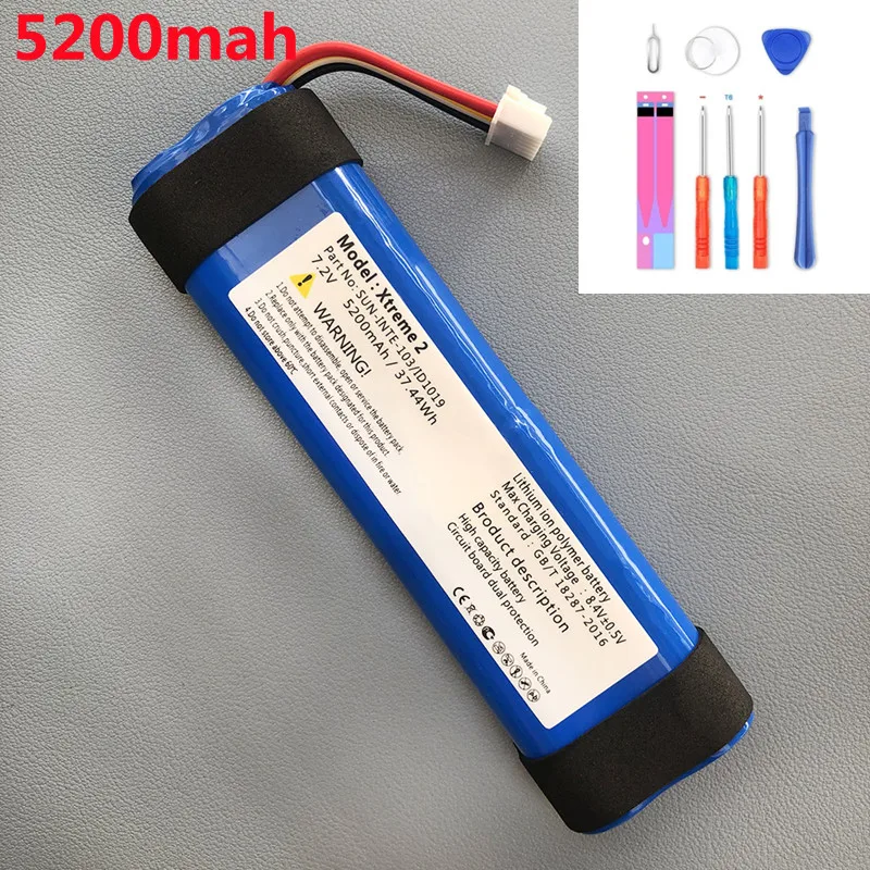 

Top Brand 100% New 5200mAh Battery for JBL Xtreme 2 2nd Player xtreme3 xtreme 3 xtreme 2 in stock