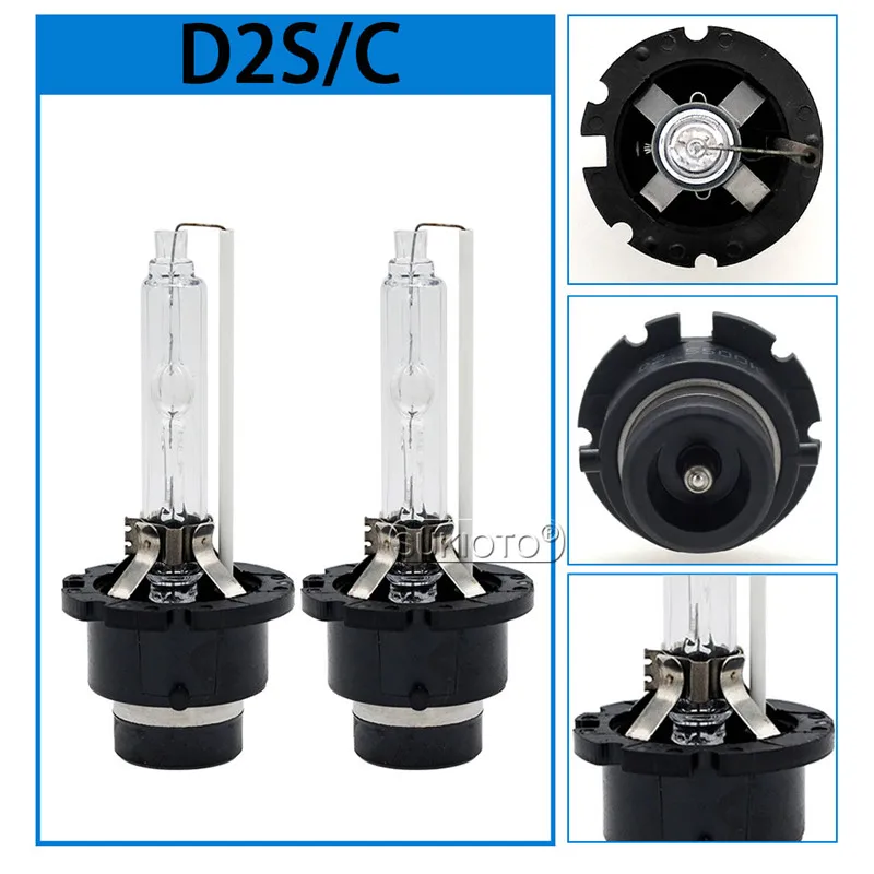 2PCS SUKIOTO GENUINE D1S 55W HID Xenon Headlight Bulb 66140 66144 85410 85415 35W D3S HID Light D2S D2R D4R D4S Xenon HID Lamps - Image 5