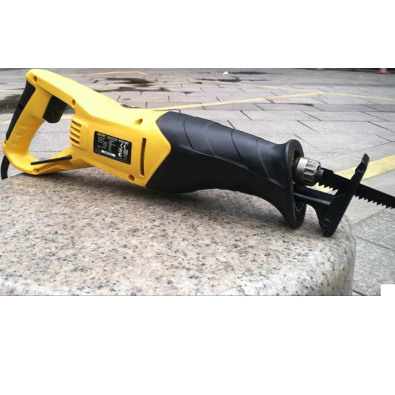 1PC High Power 220V Electric Reciprocating Saw Handheld Chainsaw Household Woodworking Chainsaw Metal Cutting Machine Jig Saw