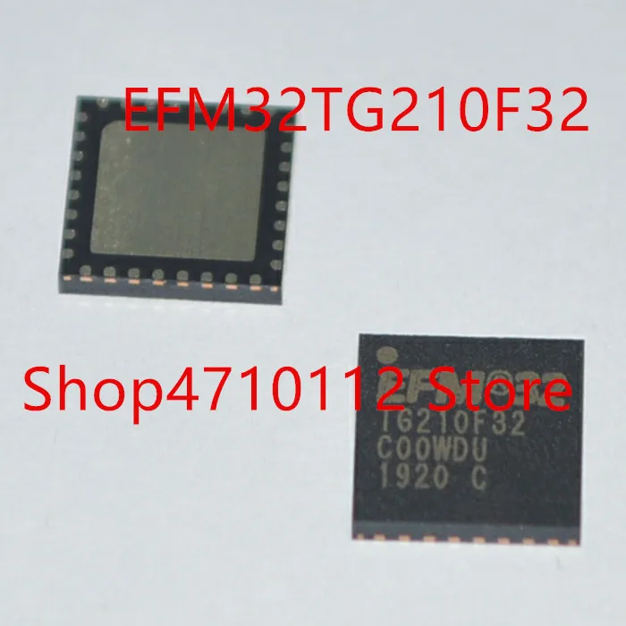 

Free Shipping 10PCS/LOT NEW EFM32TG210F32-QFN32 EFM32TG210F32 TG210F32 QFN-32