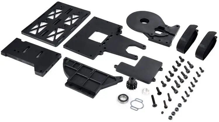 Fuel power to electric power conversion kit for ROFUN Q BAJA