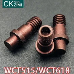 WCT515 WCT618 cnc 旋盤ツールセンターピンアクセサリースクリューネジアーバーロックピンターニングホルダー旋盤旋削工具部品