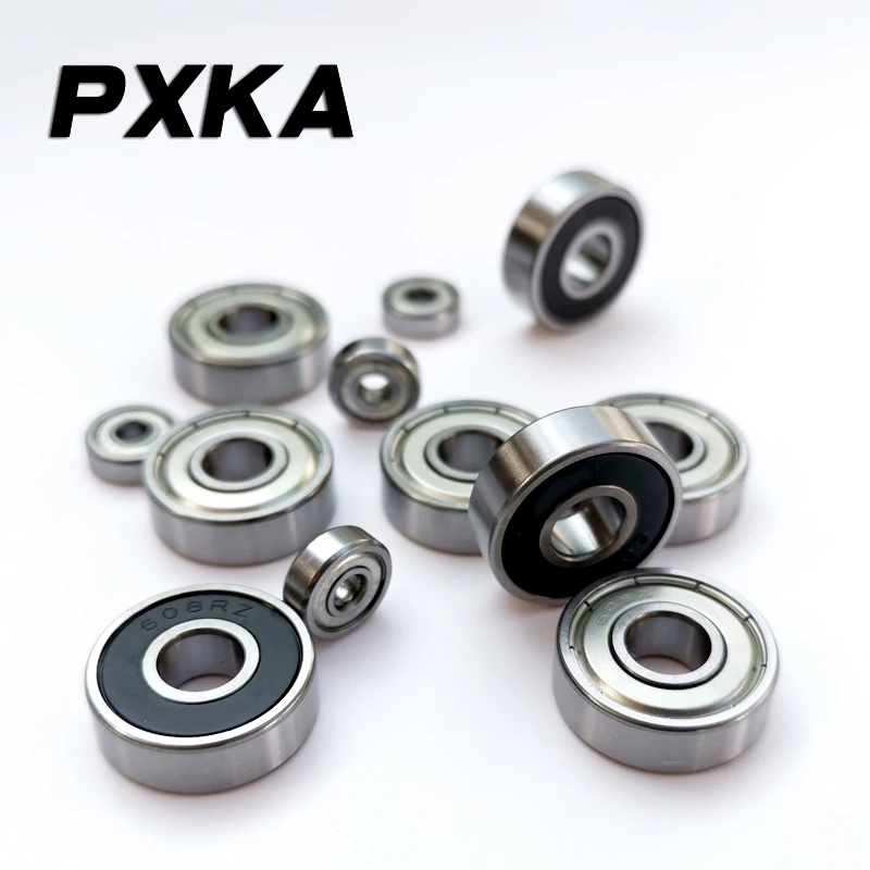 10pcs bearing 603 604 605 606 607 608 609 623 624 625 626 627 628zz 2RS Deep groove ball bearing