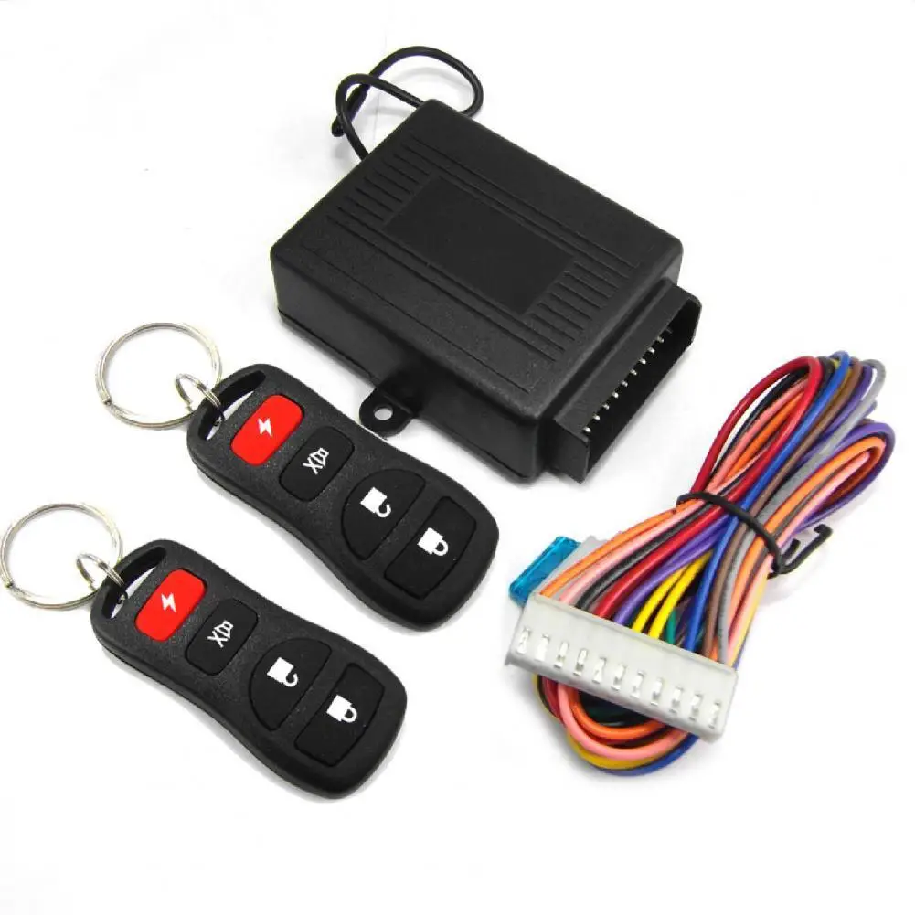 

1 Set M602-8170 Auto Remote Central Kit Keyless Universal Plastic Anti-theft Auto Central Locking Kit for Car