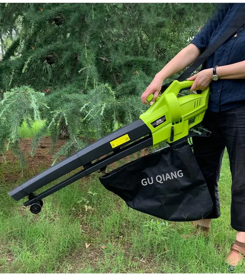 3000W Leaf Vacuum Multi-function Durable Electric Garden Leaf Blower With 40L Collection Bag Leaf Snow Mulcher 220V