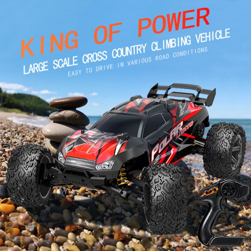 1:8 Off-road High-speed Remote Control Car 60KM/H 6KG Waterproof Steering Gear Super Shock Absorber Large RC Vehhide Kid Toy