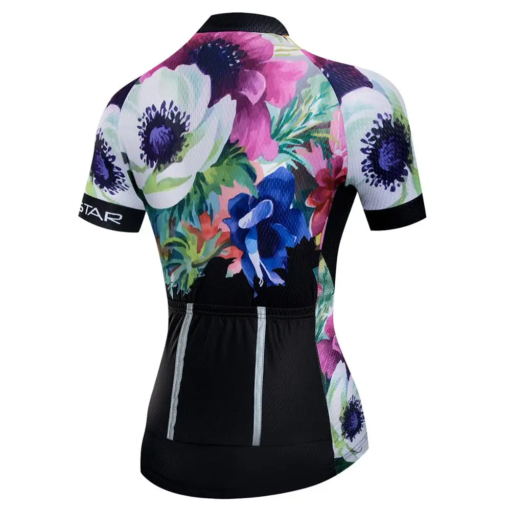 Cycling Jerseys Women Breathable Short Sleeve mtb Bike Shirt Summer Bicycle Tops Outdoor Racing Sportwear S-3XL