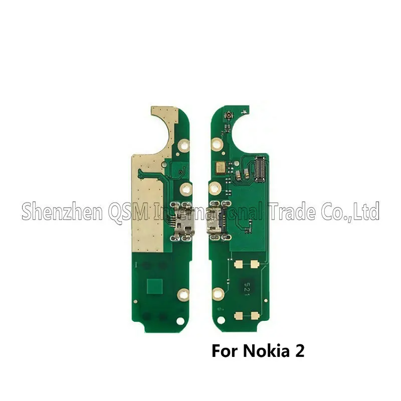 USB Charging Port Dock Jack Socket Connector Charge Board Flex Cable With Microphone For Nokia 3 2 5 6 7 Plus 7Plus 8 X5 X6 X7