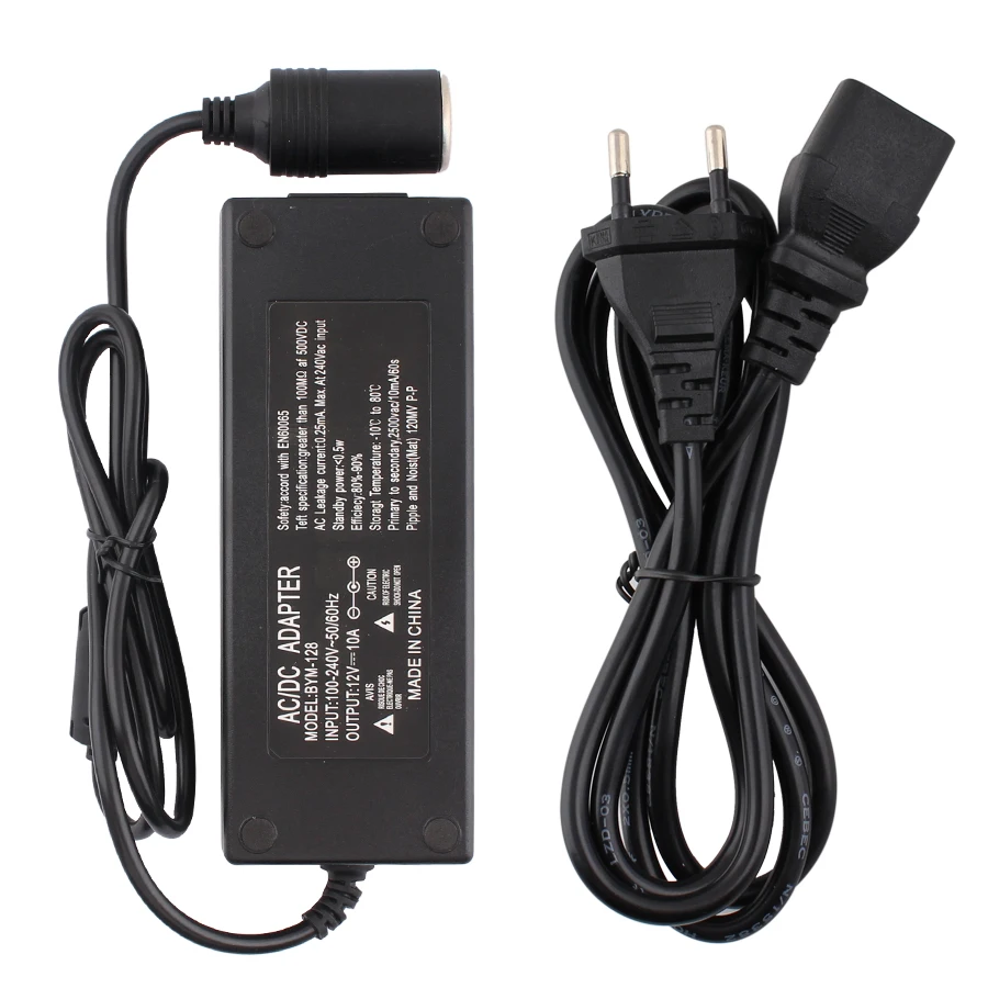 Encendedor de cigarrillos para coche, convertidor de CA de 220V, CC de 12V, adaptador de corriente, enchufe de encendedor de cigarrillos para coche,