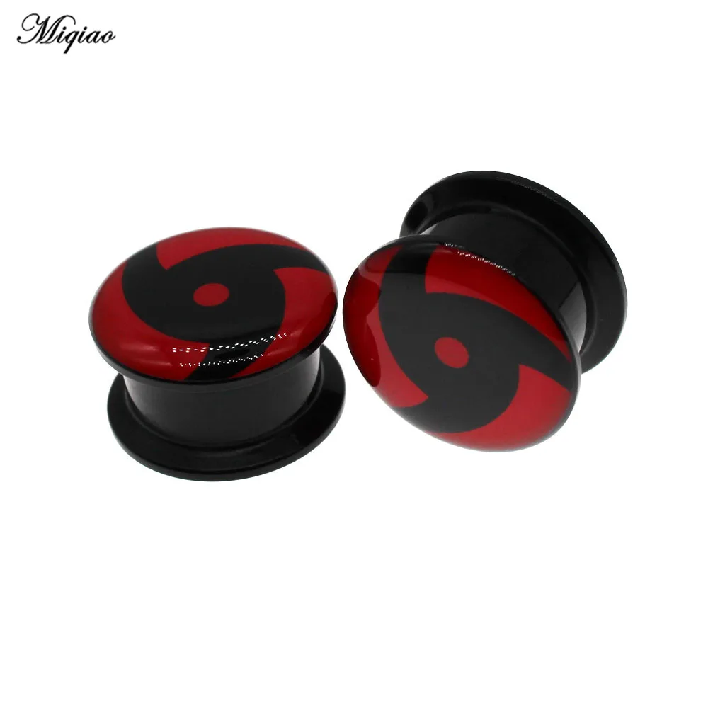 

Miqiao 2pcs Acrylic Body Piercing Jewelry Ear Gauge Plugs and Tunnels Stretcher Expander Screw Plug