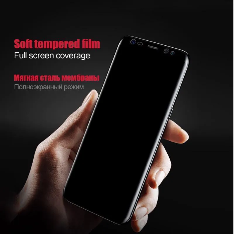 Hydrogel Film Screen Protector For Samsung Galaxy NOTE 10 9 S20 FE A70 A30S S10E s21 Ultra S7 edge S8 S9 PLUS