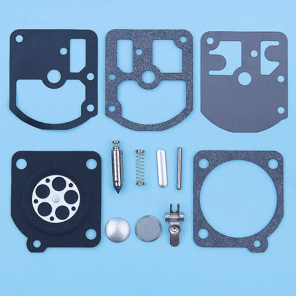 คาร์บูเรเตอร์ Carb Repair Rebuild Kit สำหรับ Stihl 009 010 011 012 Echo CS280E CS280EP CS-280EP Zama Carb C1S C1S-K1D RB-7 RB-11